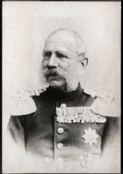 Portrait of Albert of Saxony (Albert Frederic) (1828-1902), King of Saxony by French Photographer